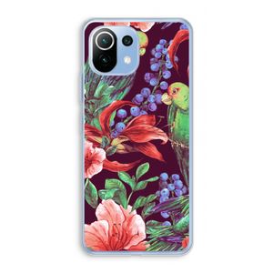 Papegaaien: Xiaomi Mi 11 Lite Transparant Hoesje