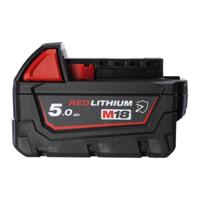 Milwaukee M18 B5-CR M18 accu 5,0 Ah Chemical resistant - 4932479265