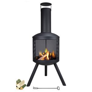 Sens-Line - Asterix firepit - Zwart - Tuinhaard