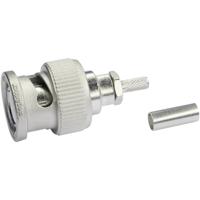 Telegärtner 100023342 100023342 BNC-connector Stekker, recht 50 Ω 1 stuk(s)