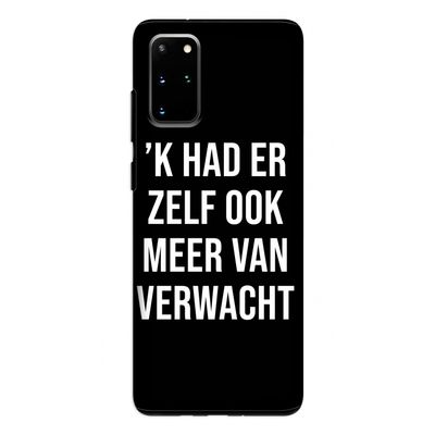 Meer verwacht - Zwart: Samsung Galaxy S20 Plus Tough Case
