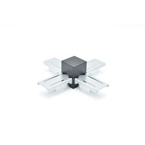 LED Orion Linear connector X zwart