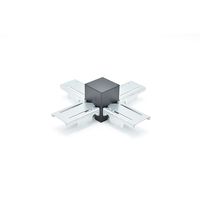 LED Orion Linear connector X zwart