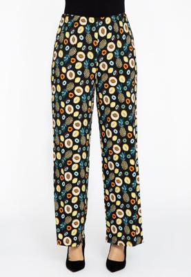 Yoek Broek FRUITY | Zwart | Maat 42/44