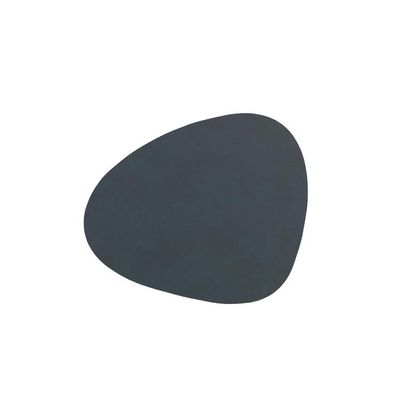 LIND DNA - Glass Mat Curve - Onderzetter 11x13cm Nupo Anthracite