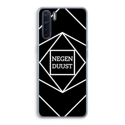 Negenduust geometrisch: Oppo A91 Transparant Hoesje