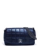 CHANEL Pre-Owned sac porté épaule Choco Bar (2003) - Noir