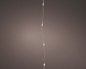 MicroLED string BO l295 cm zilver/zmlt kerst - Lumineo