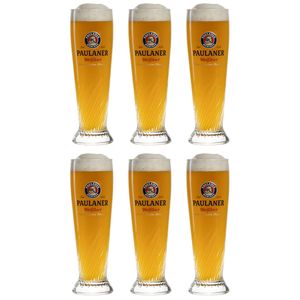 Paulaner Bierglazen Weizen - 300 ml - 6 stuks