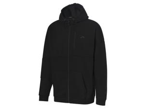 CRIVIT Heren sweater (L, Zwart met capuchon)