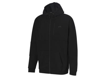 CRIVIT Heren sweater (XL, Zwart met capuchon)