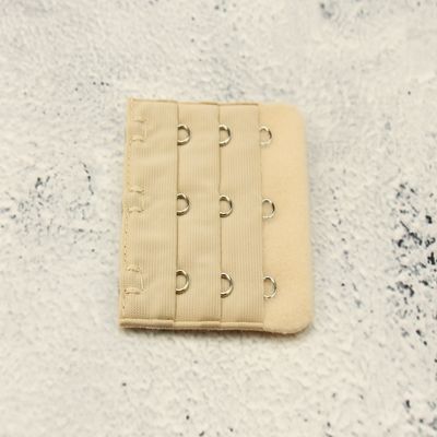 Op en Top BH Verlengstuk / Verlenger 3 Haaks Light Naturel (per stuk)