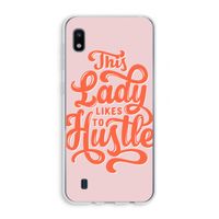 Hustle Lady: Samsung Galaxy A10 Transparant Hoesje Hustle Lady: Samsung Galaxy A10 Transparant Hoesje