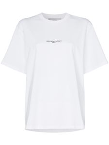 Stella McCartney t-shirt à logo - Blanc