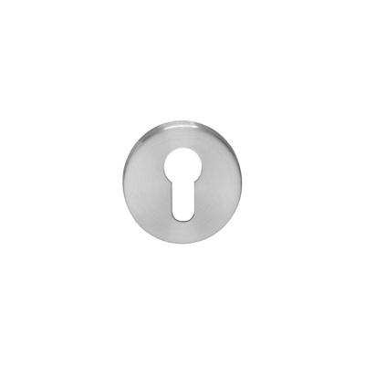 Rozet PC rond roestvaststaal geborsteld Rozet PC rond roestvaststaal geborsteld