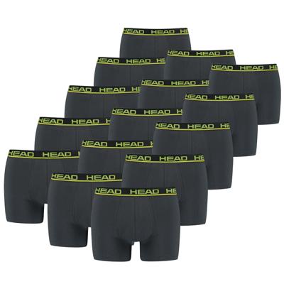 Head Boxershorts 15-pack Phantom / Lime Punch-XXL