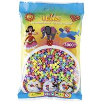 Hama strijkkralenmix - pastel (201-50), 3000st.