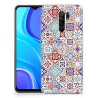 Xiaomi Redmi 9 | TPU | Siliconen hoesje | Tiles Color
