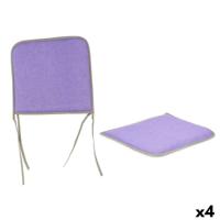Stoelkussen Gift Decor 38 x 2,5 x 38 cm (4 Stuks)