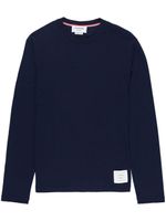 Thom Browne pull en maille à col rond - Bleu