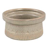 PTMD bloempot rail laag l lichtbruin 19,5 cm | 6 stuks