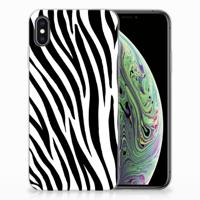 Apple iPhone Xs Max | TPU Hoesje | Zebra
