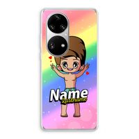 Chibi Maker man: Huawei P50 Pro Transparant Hoesje