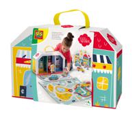 SES Creative Petits pretenders - Winkelstraat speelkoffer en speelmat speelmat 18013