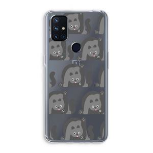 Cats: OnePlus Nord N10 5G Transparant Hoesje