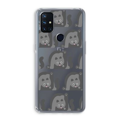 Cats: OnePlus Nord N10 5G Transparant Hoesje