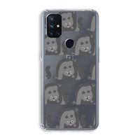 Cats: OnePlus Nord N10 5G Transparant Hoesje