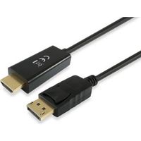 Equip 119390 video kabel adapter 2 m DisplayPort HDMI Zwart