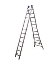 Little jumbo Reformladder SuperPRO geanodiseerd uitgebogen bomen - 2x8 - 1250400208