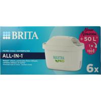 Brita Waterfilterpatroon maxtra pro all-in-1 6-pack
