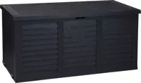 Ambiance kussenbox kunststof 120x52x58cm zwart