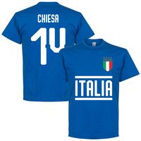 Italië Chiesa 14 Team T-Shirt