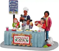 Lemax cookie decoration station kerstdorp tafereel Caddington Village 2022