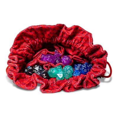 Dragon Storm Dice bag with compartments Red Dragon Scales Dragon Storm Dice bag with compartments Red Dragon Scales
