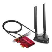 TP-Link Archer TXE75E AXE5400 wifi 6E Bluetooth 5.3 PCIe-adapter Wifi adapter Zwart - thumbnail