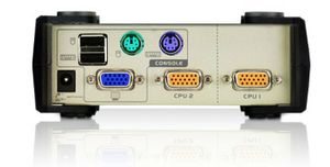 ATEN KVM switch PS2/USB 2-port CS82U