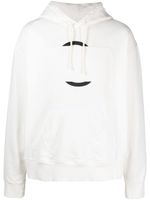 MM6 Maison Margiela hoodie en coton à imprimé graphique - Blanc - thumbnail