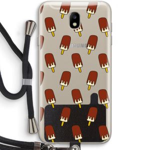 Yummy: Samsung Galaxy J7 (2017) Transparant Hoesje met koord