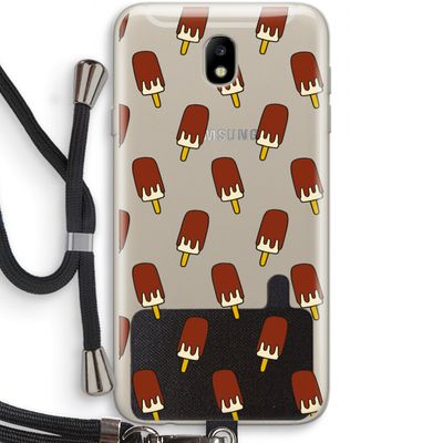 Yummy: Samsung Galaxy J7 (2017) Transparant Hoesje met koord