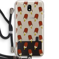 Yummy: Samsung Galaxy J7 (2017) Transparant Hoesje met koord Yummy: Samsung Galaxy J7 (2017) Transparant Hoesje met koord