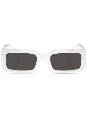 Dolce & Gabbana Eyewear lunettes de soleil DG Elastic - Blanc