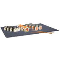 Serveerplank - leisteen - 45 x 30 cm - snack dienblad - stijlvol