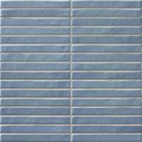 Pencil Kromo Teal mozaiektegel 35x35