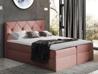 Boxspring CRYSTALO 140x200 cm taupe - thumbnail