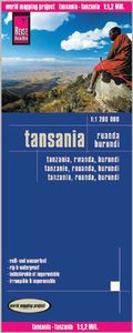 Wegenkaart - landkaart Tansania - Tanzania | Reise Know-How Verlag