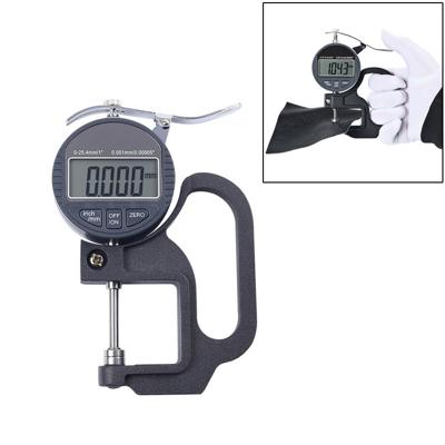 0-25mm bereik 30mm sonde digitale display micrometer dikte gauge
